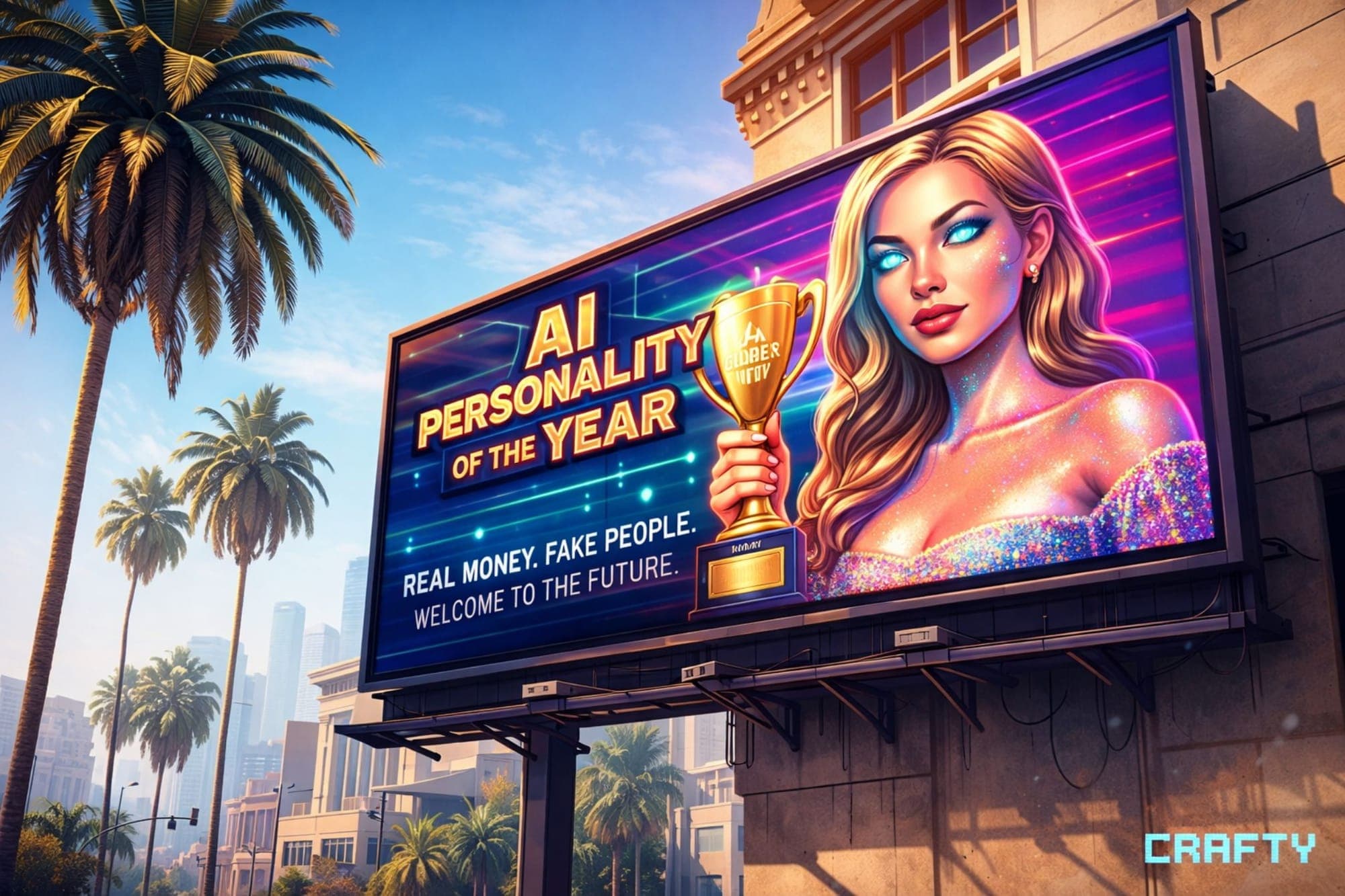 AI Influencers Are Competing for Real Money Now — We're Officially Living in a GTA Simulation