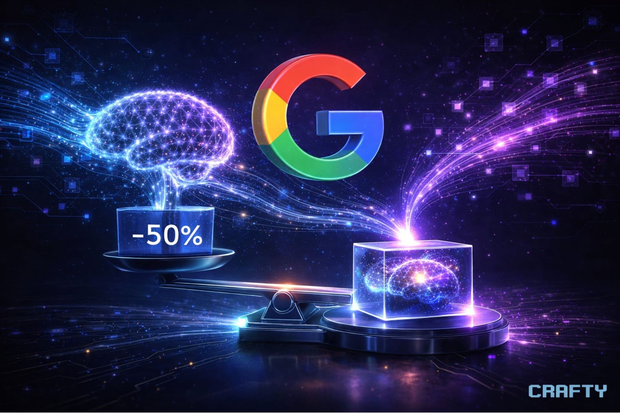 Google Just Made AI 50% Lighter Without Losing a Single Brain Cell — Here's Why You Should Care